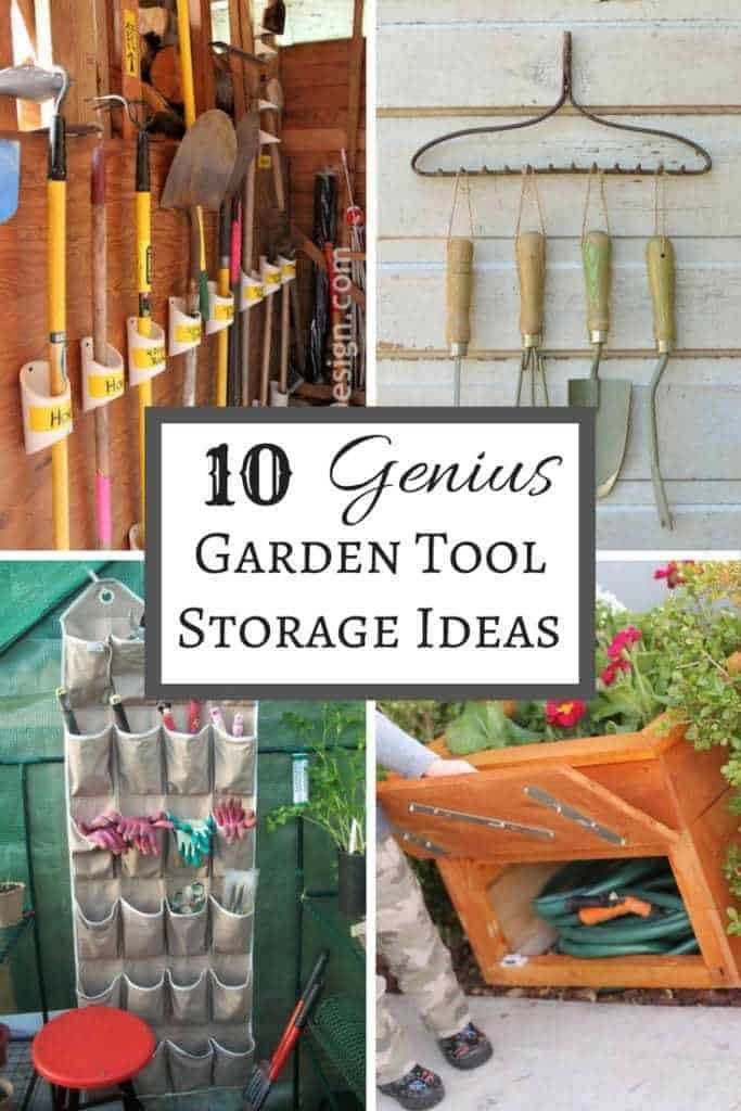 DIY Outdoor Storage Ideas
 10 Genius Garden Tool Storage Ideas The Handyman s Daughter