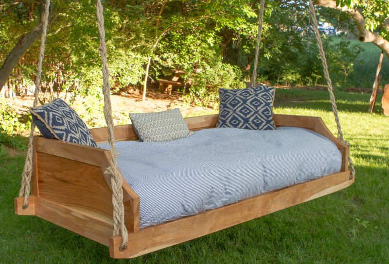 DIY Outdoor Swing Bed
 12 DIY Swing Bed Ideas to Spruce Up Your Outdoor Space