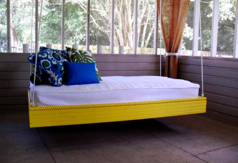 DIY Outdoor Swing Bed
 12 DIY Swing Bed Ideas to Spruce Up Your Outdoor Space