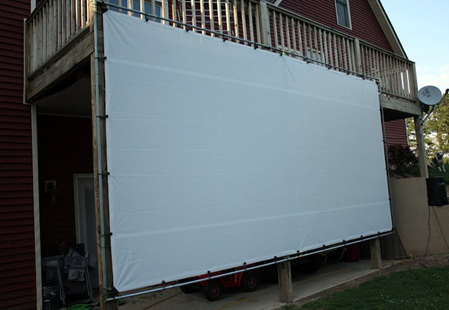 DIY Outdoor Theatre Screen
 DIY Outdoor Movie Screen Weekend Projects Bob Vila