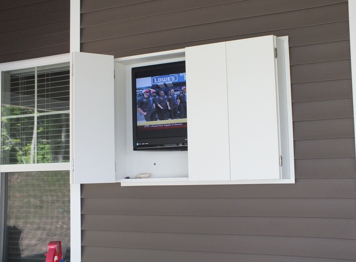 DIY Outdoor Tv Cabinet Plans
 DIY Outdoor TV Enclosure