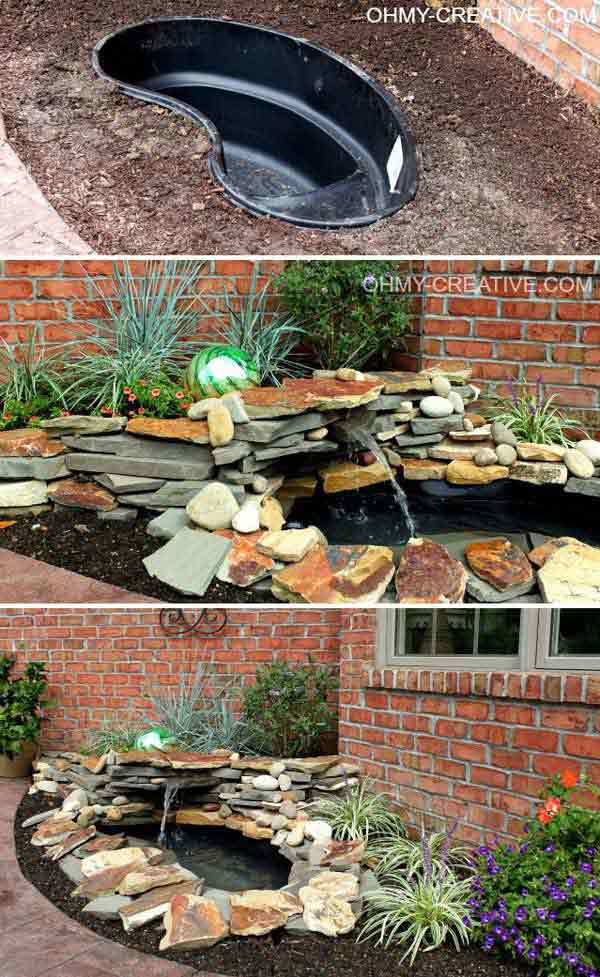 DIY Outdoor Water Feature
 26 DIY Water Features Will Bring Tranquility and