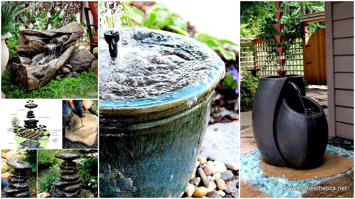 DIY Outdoor Water Feature
 26 Wonderful Outdoor DIY Water Features Tutorials and