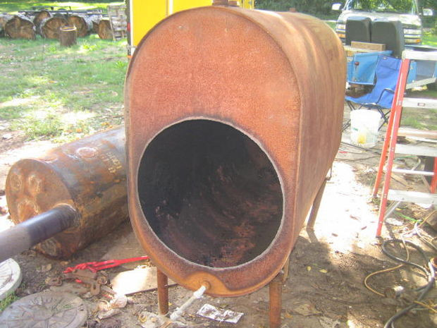 DIY Outdoor Wood Boiler
 outdoor wood boiler from junk 2