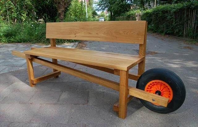 DIY Outdoor Wooden Bench
 11 DIY Outdoor Table And Bench Design