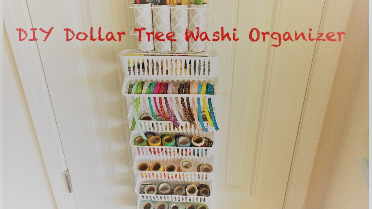 DIY Over The Door Organizer
 DIY Dollar Tree Over the Door Craft Organizer 150 Washi