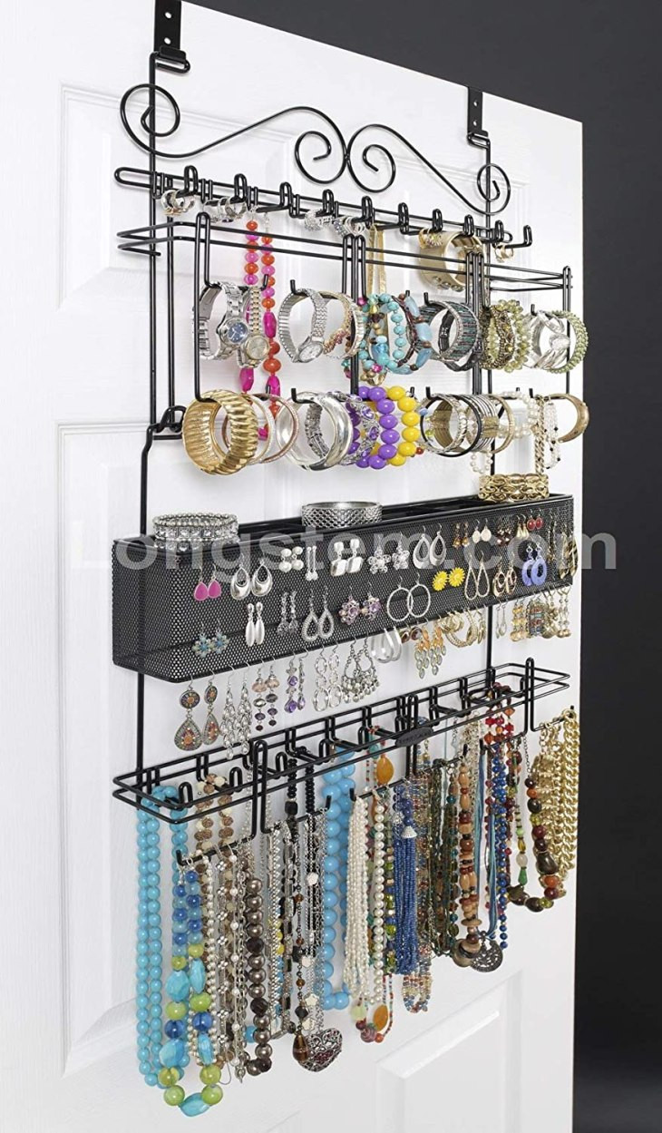 DIY Over The Door Organizer
 How to Use KonMari to Organize your Jewelry and Accessories