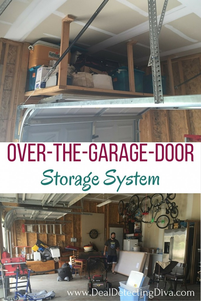 DIY Over The Door Organizer
 DIY Over The Garage Door Storage System Heart Hook Home