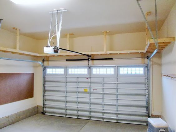 DIY Overhead Garage Storage Plans
 Pin by Suzanne Sharp on Garage organization
