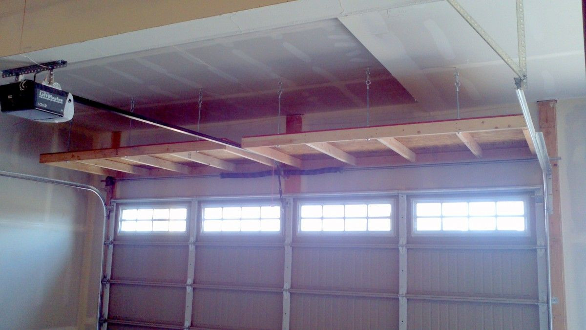 DIY Overhead Garage Storage Plans
 10 Innovative DIY Garage Shelving for Storage Solutions