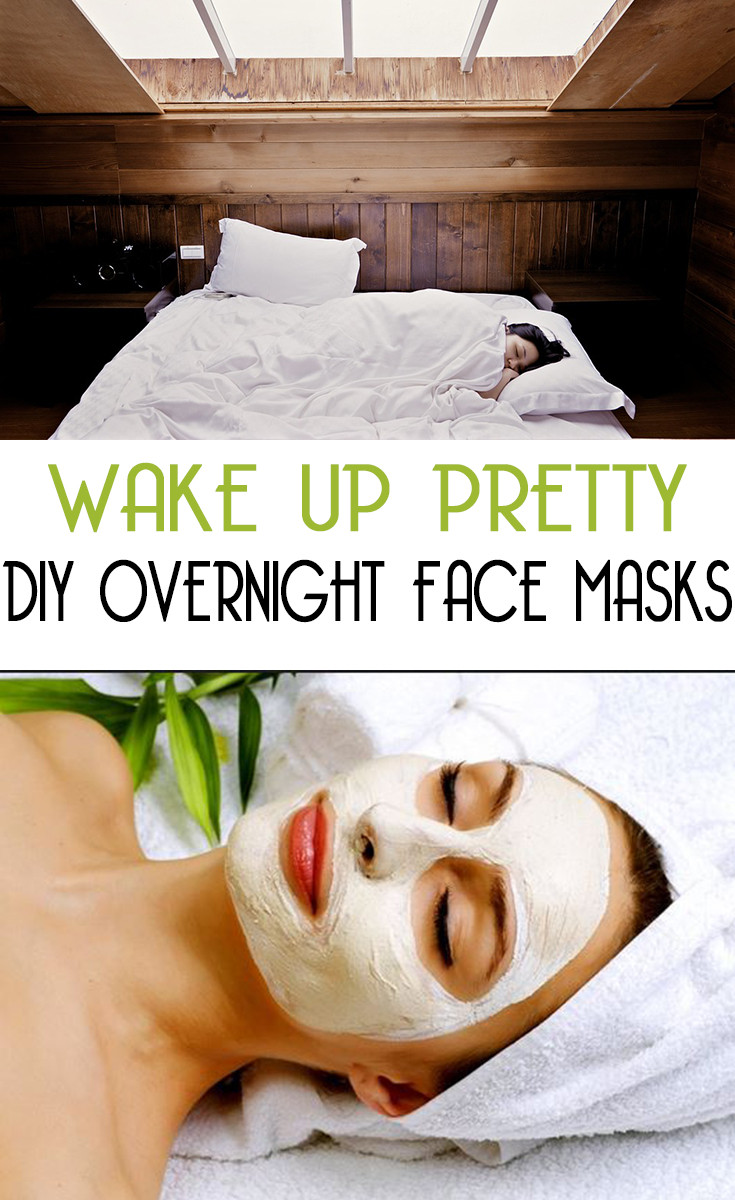 DIY Overnight Face Mask
 Wake Up Pretty – DIY Overnight Face Masks For Glowing Skin