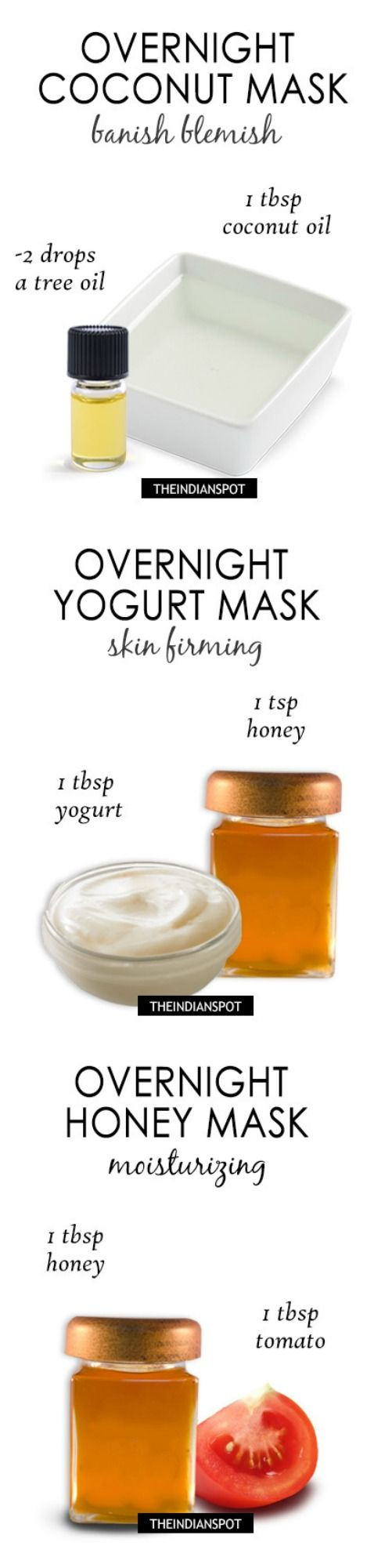 DIY Overnight Face Mask
 Overnight diy face mask