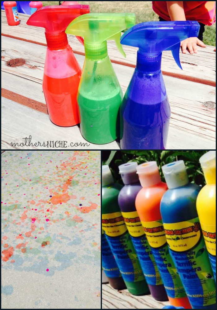 DIY Painting For Kids
 DIY Washable Spray Paint for Kids Cash Giveaway