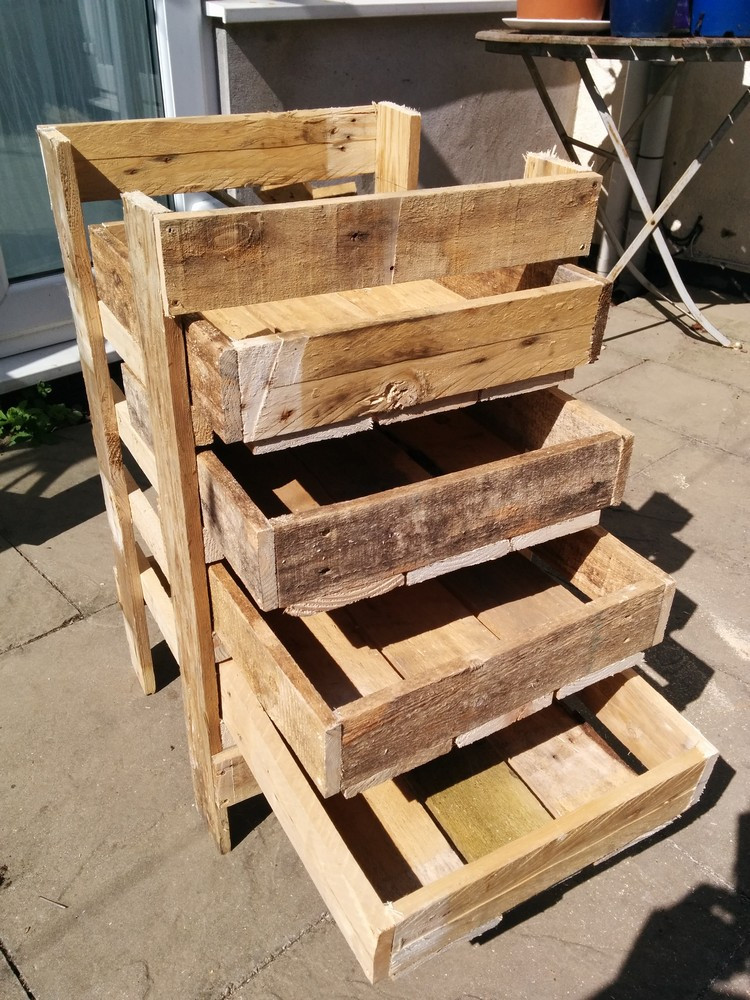 DIY Pallet Plans
 DIY Wooden Pallet Storage Box Plans