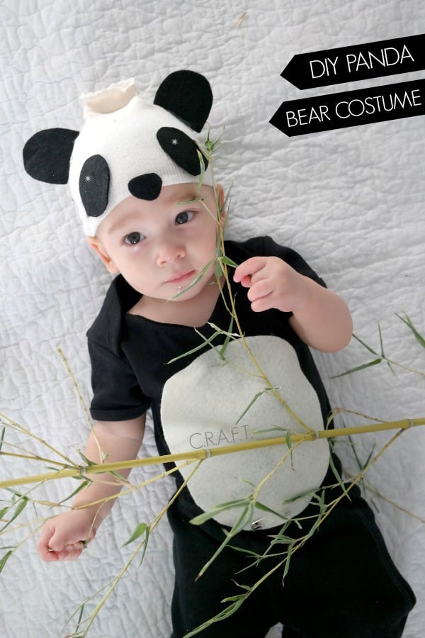DIY Panda Costume
 Cute and Cuddly 12 DIY Animal Costumes for Kids