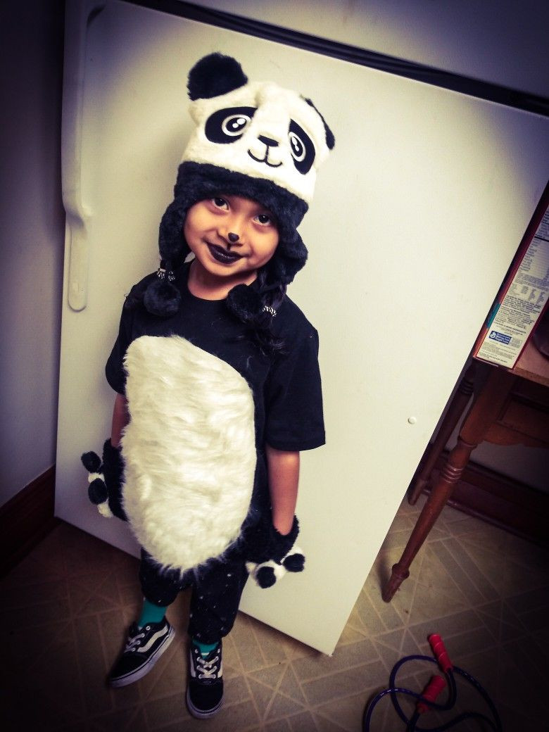 DIY Panda Costume
 DIY panda costume