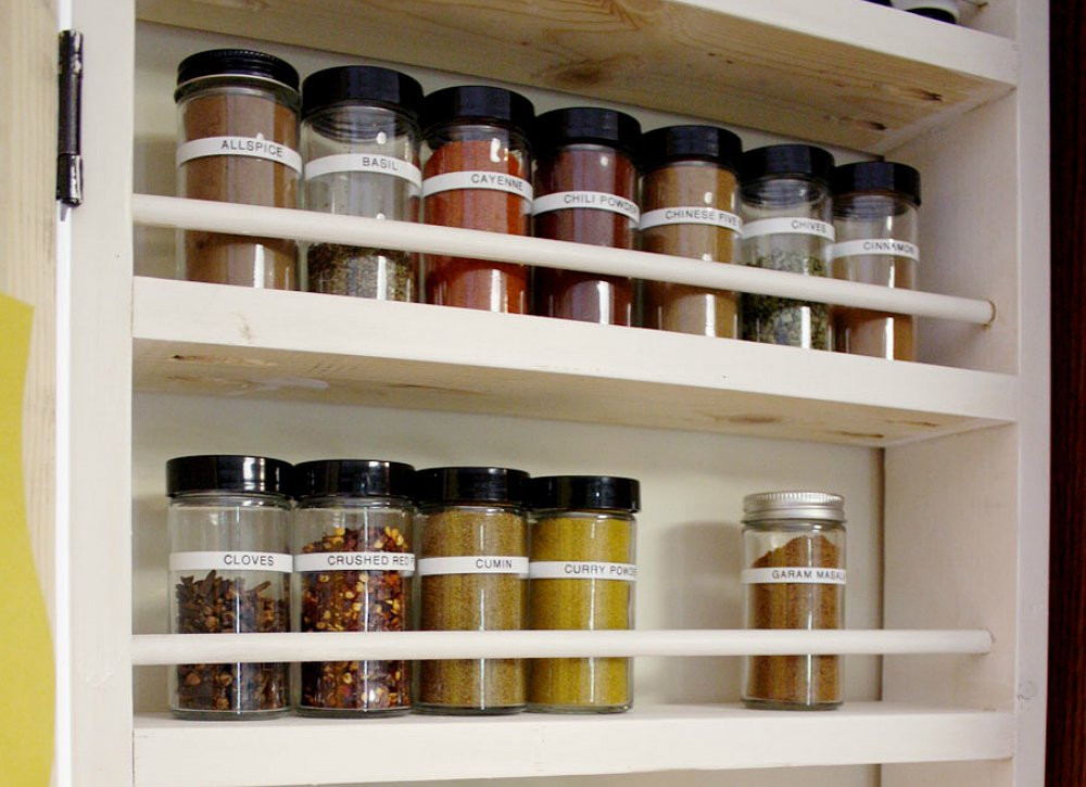 DIY Pantry Door Spice Rack
 DIY Spice Rack Pantry Storage Ideas 14 Instant Fixes