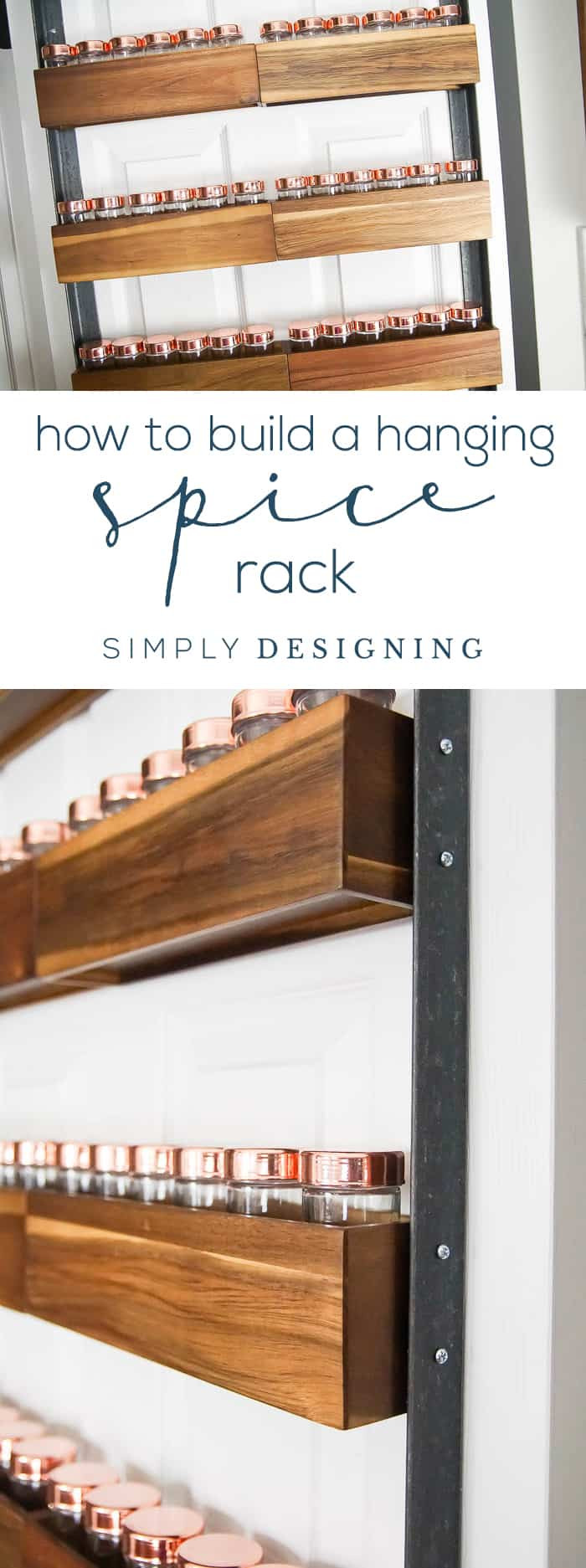 DIY Pantry Door Spice Rack
 How to Build a DIY Spice Rack that can Hang on your Pantry