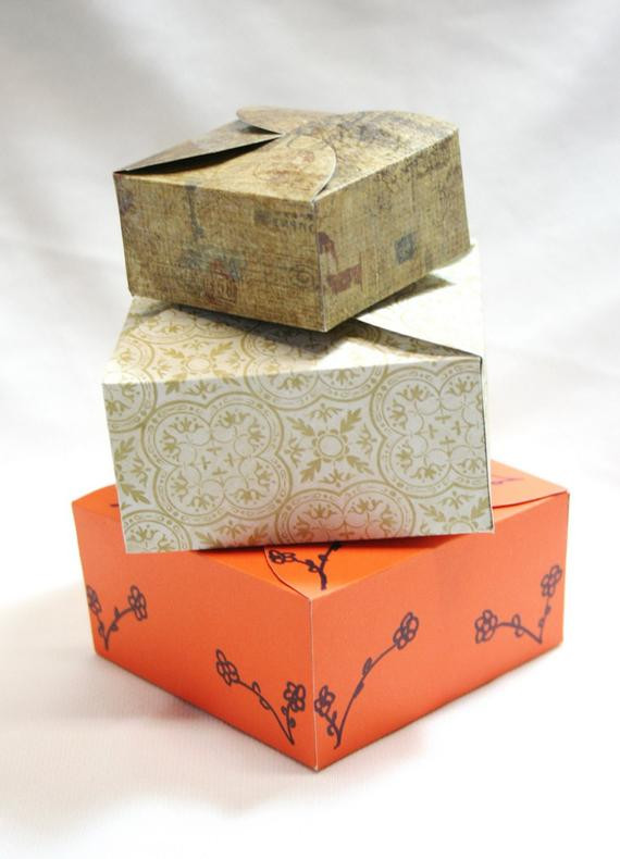 DIY Paper Gift Boxes
 DIY Box Gift Box Paper Box Box Template Printable by