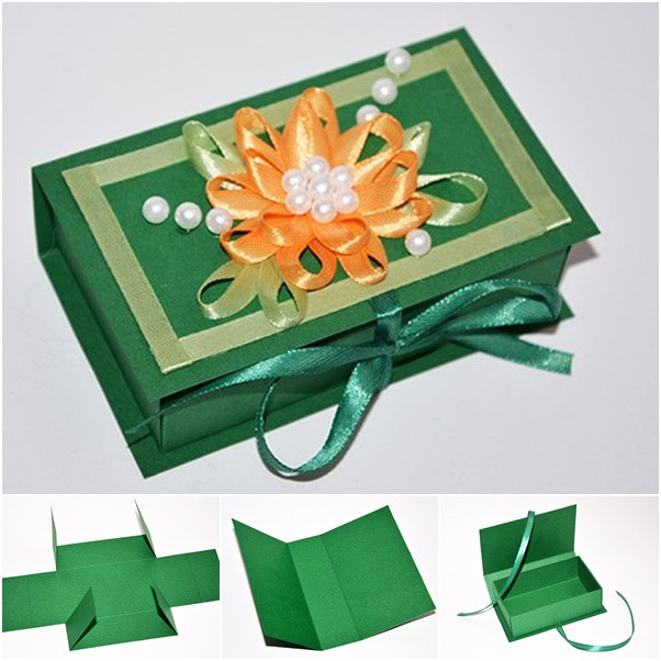 DIY Paper Gift Boxes
 Wonderful DIY Easy Paper Gift box