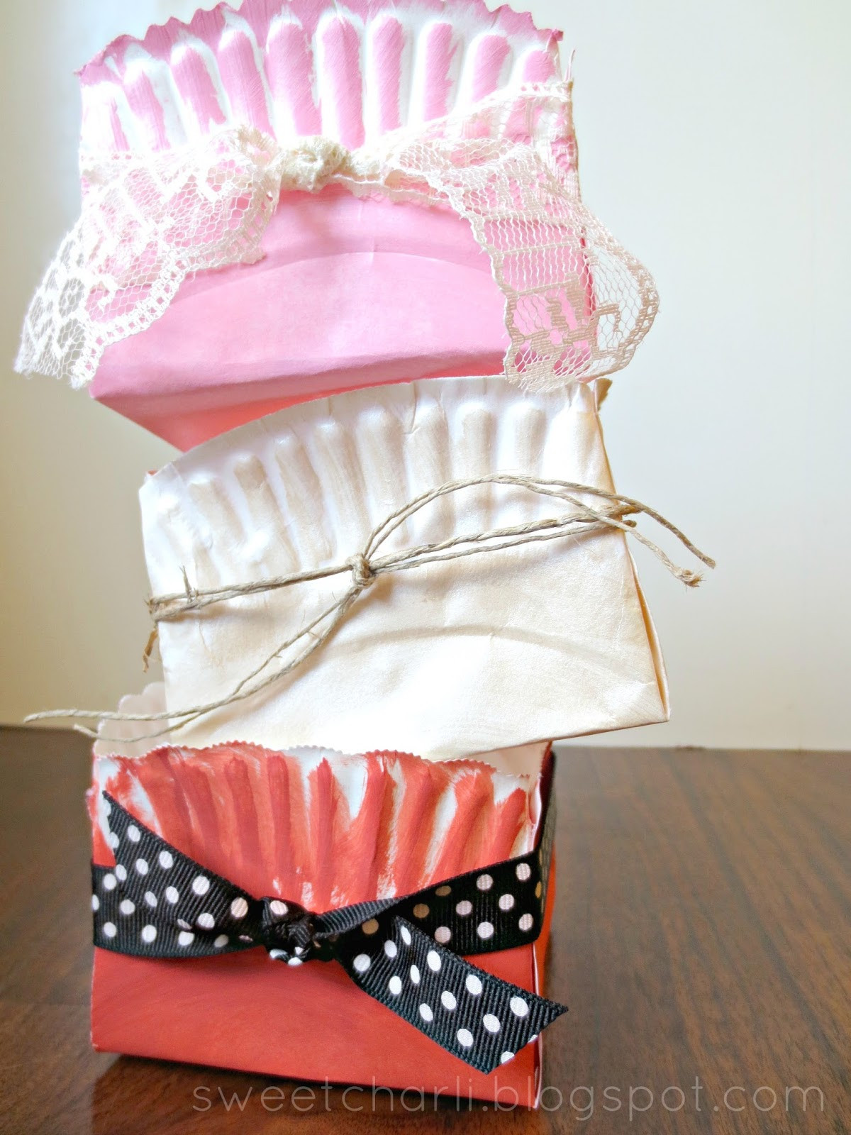 DIY Paper Gift Boxes
 DIY Gift Box Using a Paper Plate Sweet Charli