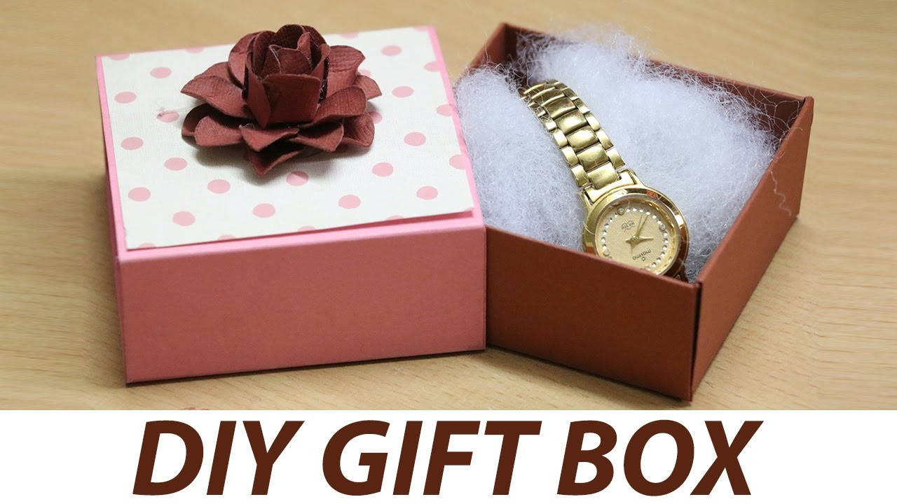 DIY Paper Gift Boxes
 DIY Gift Box Ideas How to Make Small Gift Box at Home