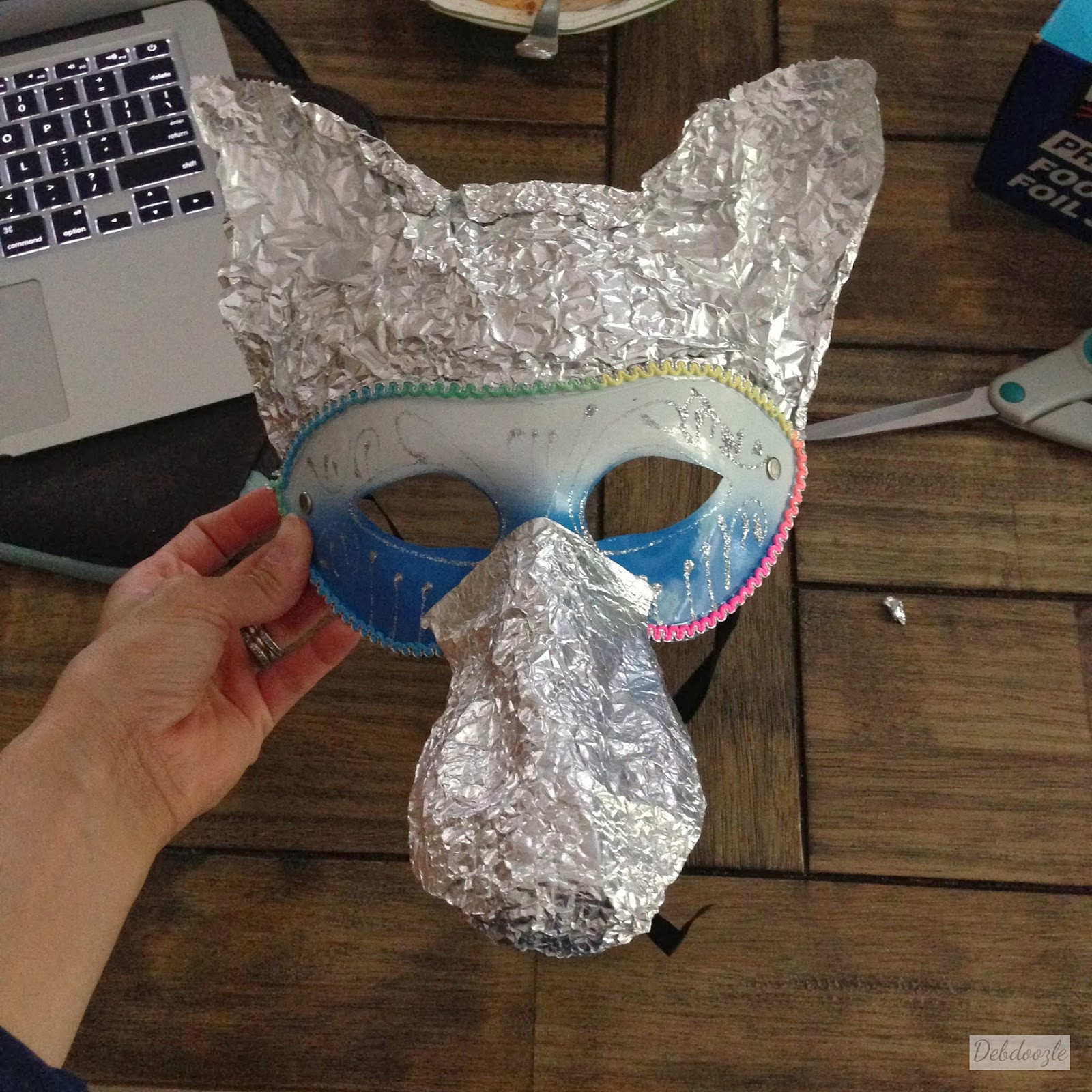 DIY Paper Mache Masks
 Debdoozle DIY Papier Mâché Paper Mache Anubis Jackal Mask