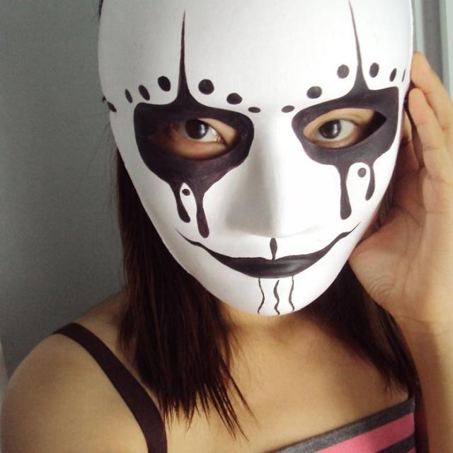 DIY Paper Mache Masks
 New Quality Handmade DIY Mask Halloween White Ghost Face