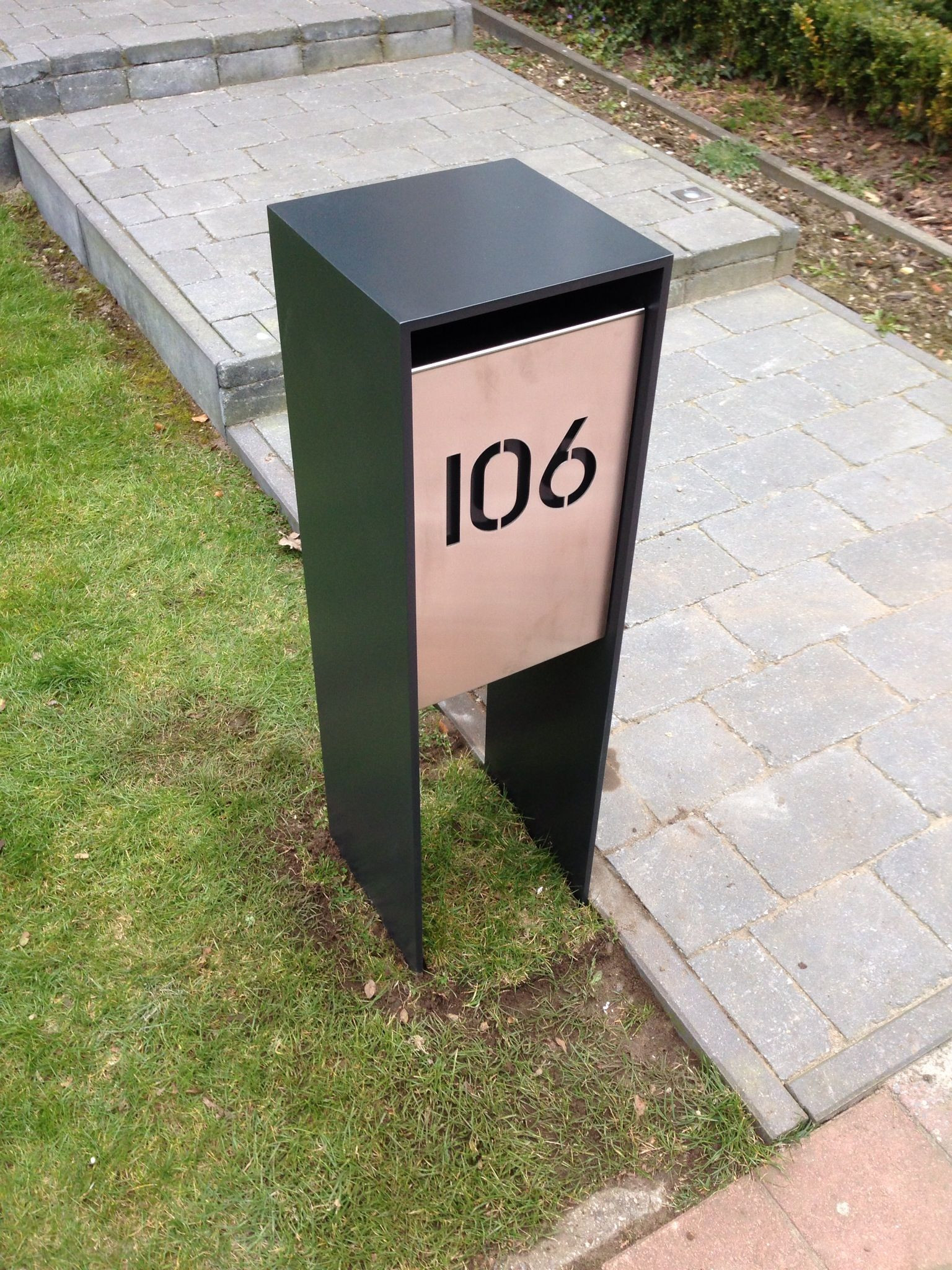 DIY Parcel Box
 Brievenbus Fine Block in 2019