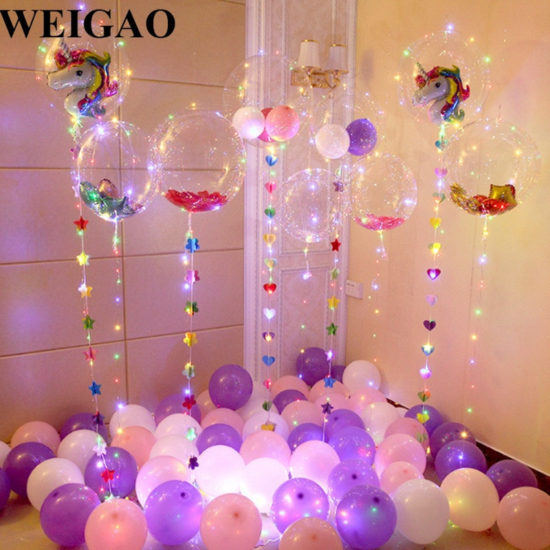 DIY Party Decor
 WEIGAO DIY Birthday Party Decoration Helium Bobo Balloons