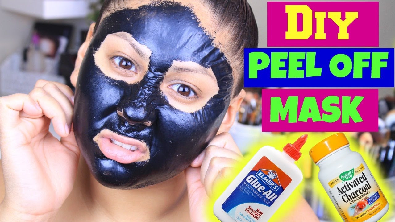 DIY Peel Off Face Mask Charcoal
 DIY Black Head Peel off Mask using Activated Charcoal