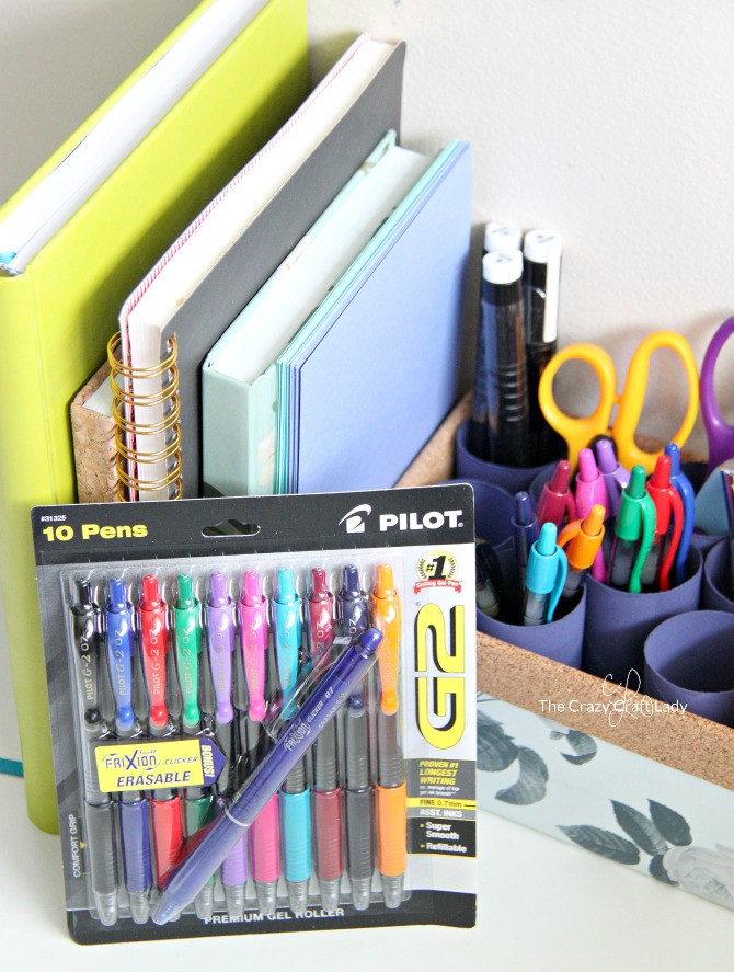 DIY Pen Organizer
 Making an Upcycled DIY Pen Organizer for your Work Space