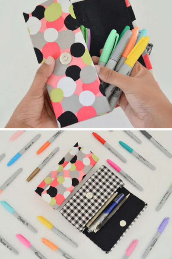 DIY Pencil Box
 24 Easy DIY Back To School Supplies The Smallest Step
