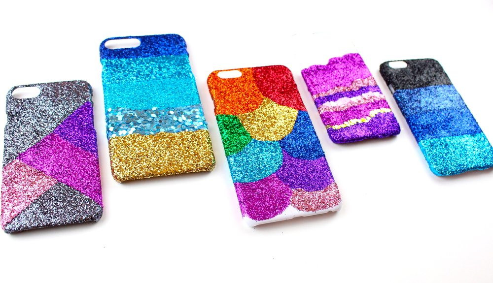 DIY Phone Case Kit
 DIY Glitter Phone Case How To Glitter a Phone Case Kit