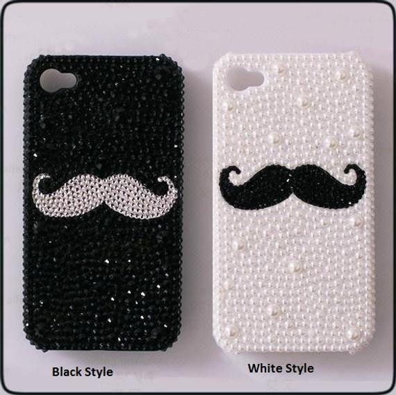 DIY Phone Case Kit
 New Mustache Style DIY Phone Case Deco Den Kit & Free by