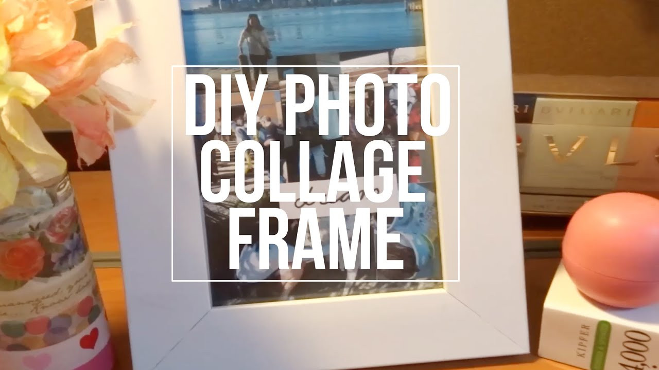 DIY Photo Gift
 DIY Collage Frame｜ROOMSPIRATION t ideas