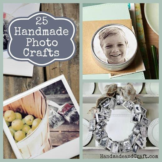 DIY Photo Gift
 25 Creative Handmade Crafts DIY Gifts