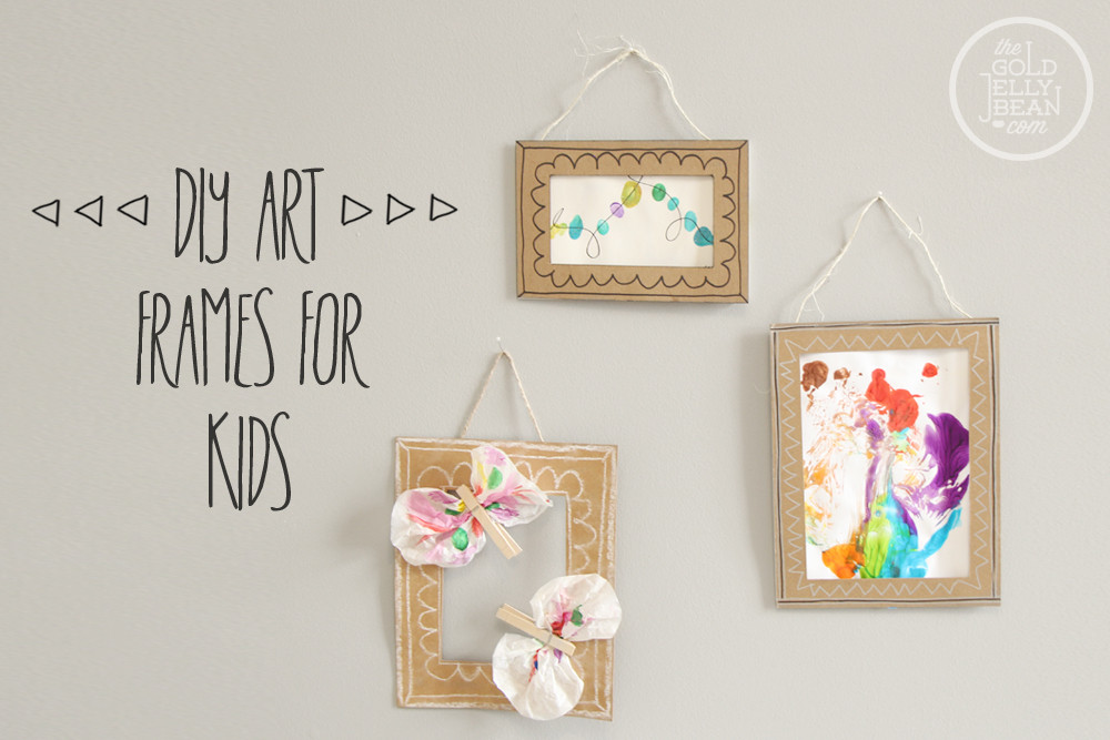 DIY Picture Frame For Kids
 frames