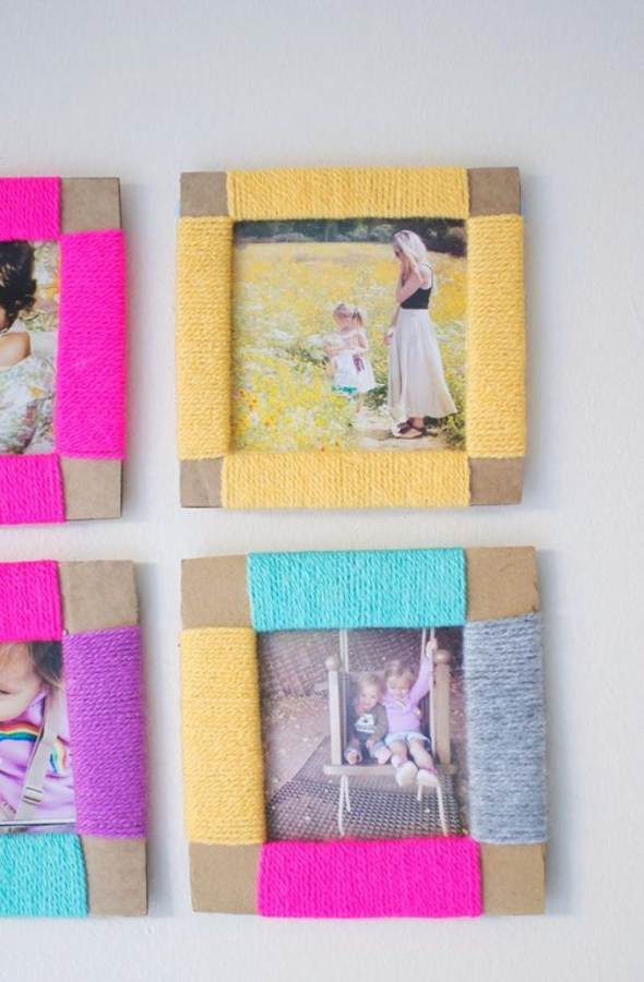 DIY Picture Frame For Kids
 Easy DIY and Picture Frame Decorating Crafts