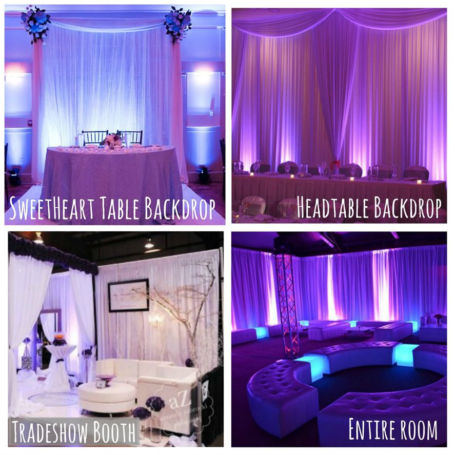 DIY Pipe And Drape For Wedding
 Love these pipeanddrape backdrop ideas rentmywedding
