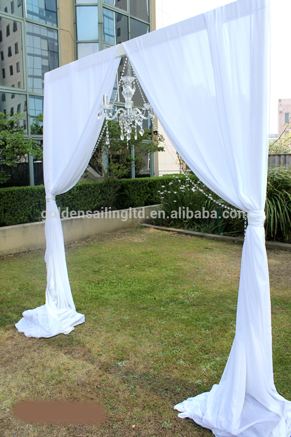 DIY Pipe And Drape For Wedding
 Pipe And Drape Wedding Decoration