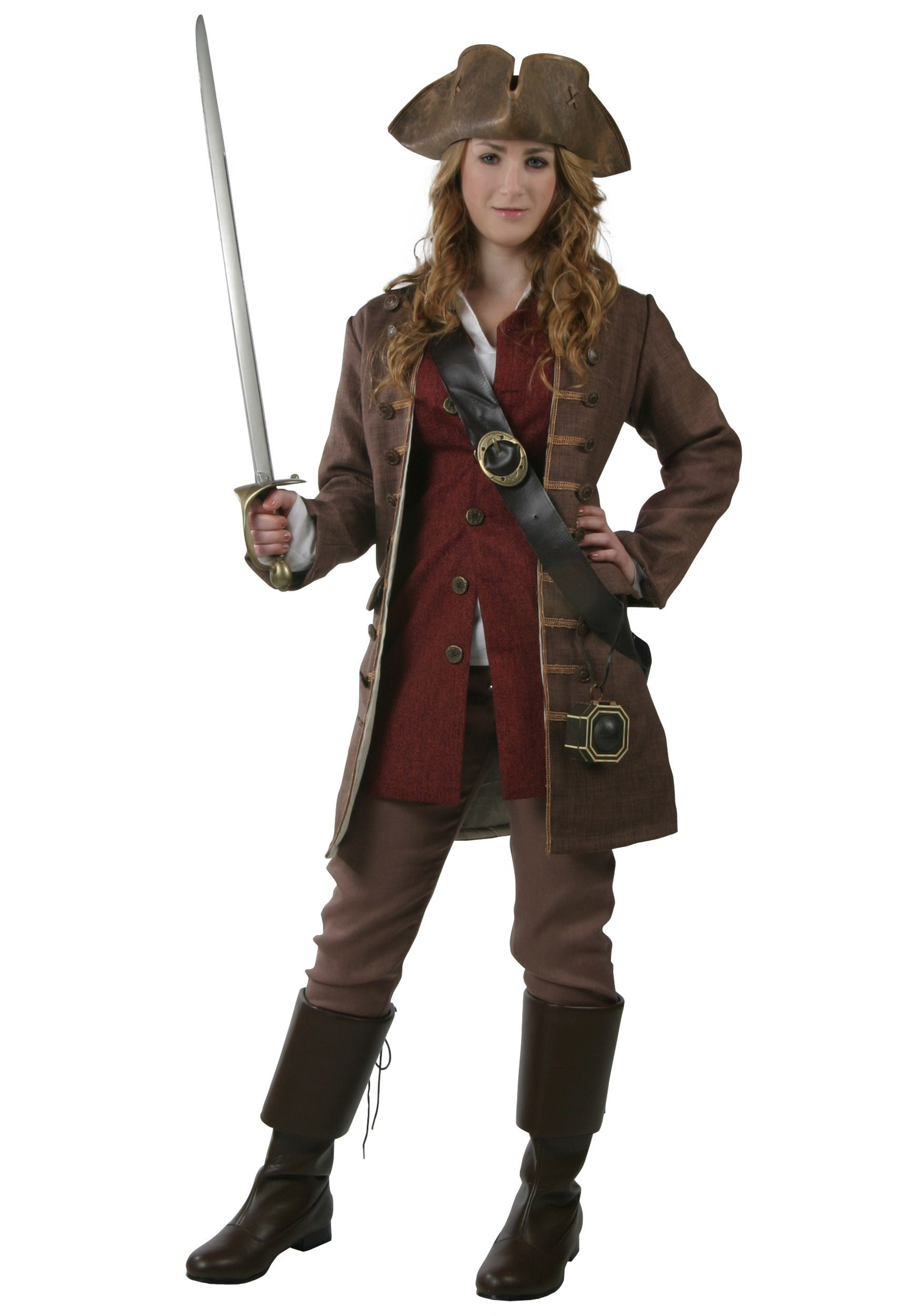 DIY Pirate Costume For Adults
 Womens Authentic Pirate Costume Elizabeth Swann Costumes