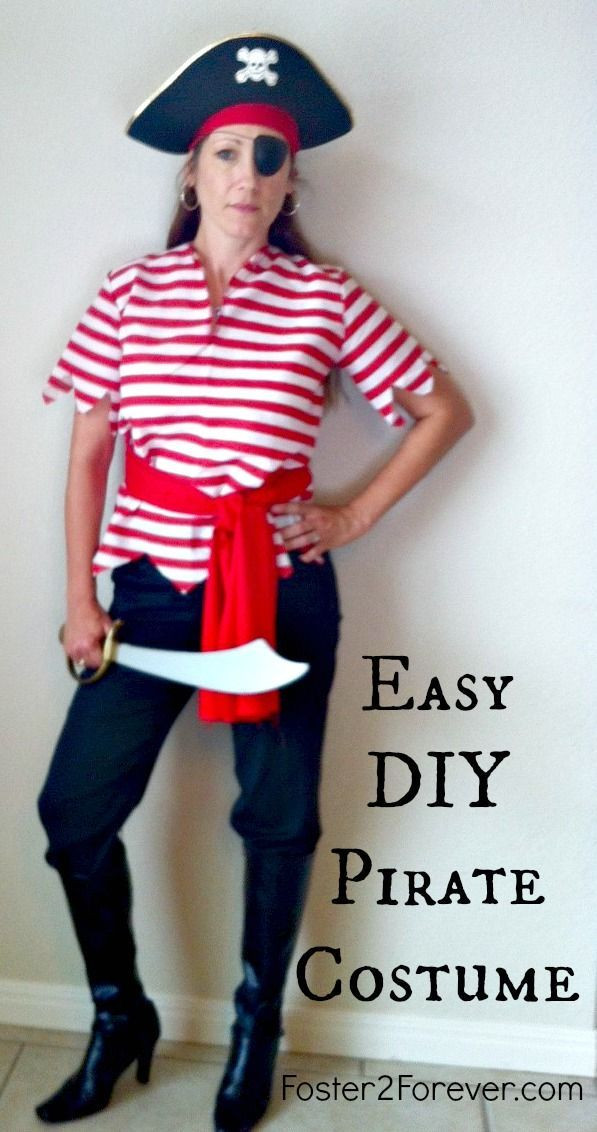 DIY Pirate Costume For Adults
 Our Disney Cruise Pirate Night Costumes