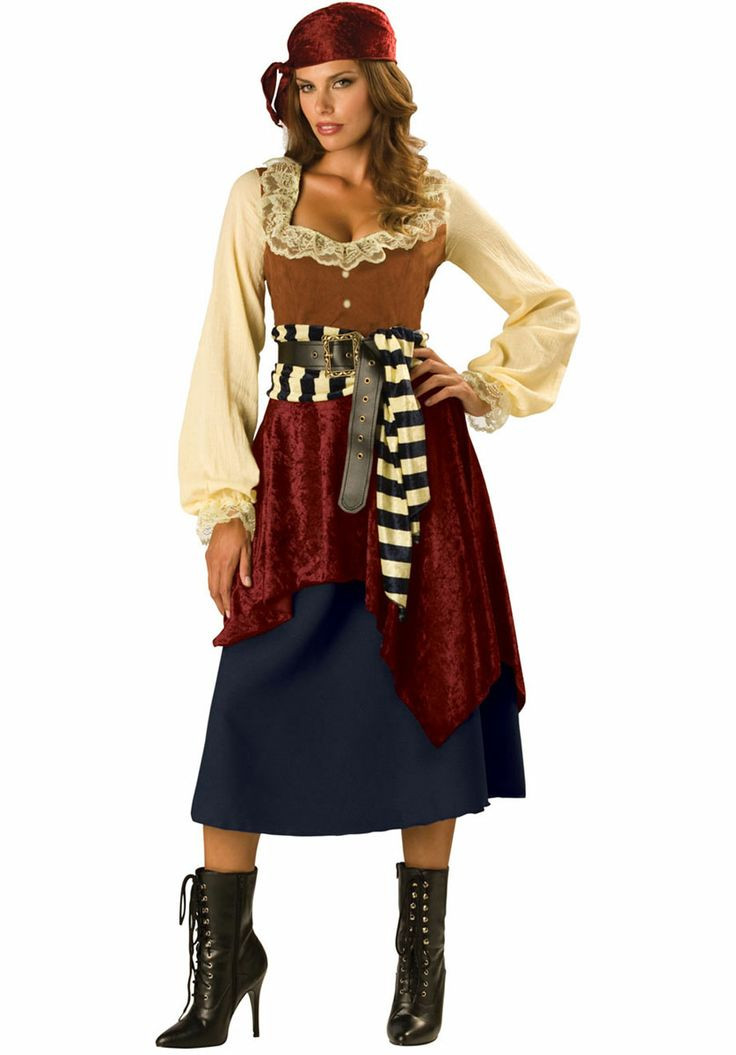 DIY Pirate Costume For Adults
 Buccaneer Beauty Pirate La s Costume Pirate Costumes