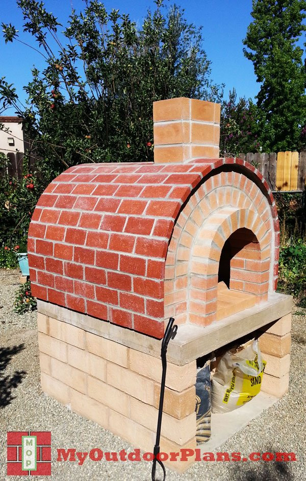 DIY Pizza Ovens Plans
 DIY Brick Pizza Oven MyOutdoorPlans