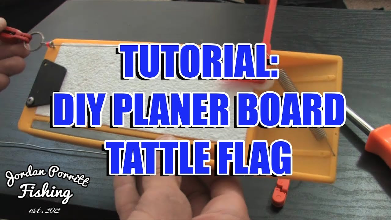 DIY Planer Boards
 How to make your own planer board tattle flag