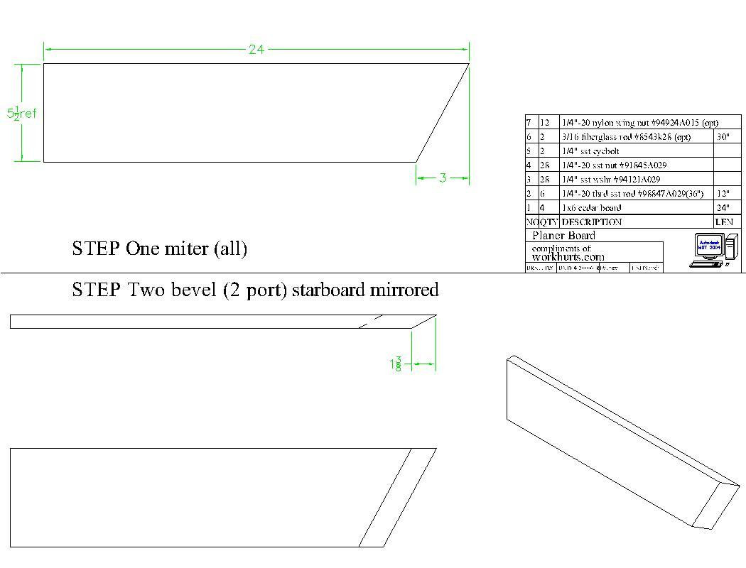 DIY Planer Boards
 Diy Planer Board Plans DIY Reviews & Ideas