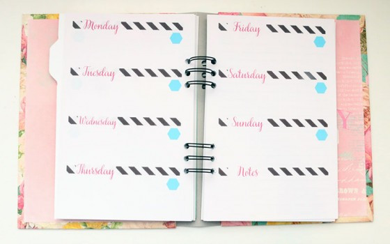 DIY Planner Pages
 DIY Planner Video Tutorial and Printable Planner Pages
