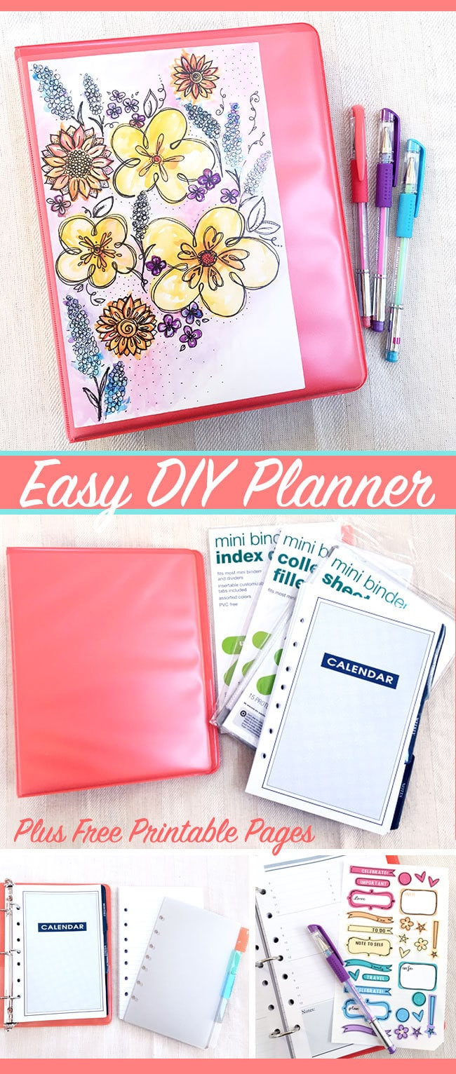 DIY Planner Pages
 Make Your Own Easy DIY Planner