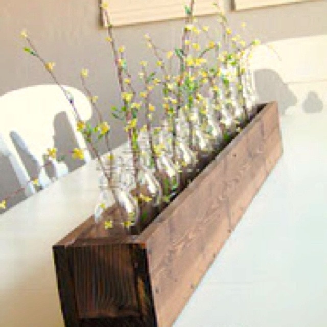 DIY Planter Box Centerpiece
 DIY Planter Box Centerpiece Craft Ideas